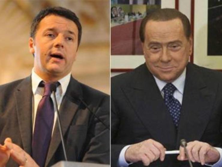 Matteo Renzi Silvio Berlusconi sondaggio