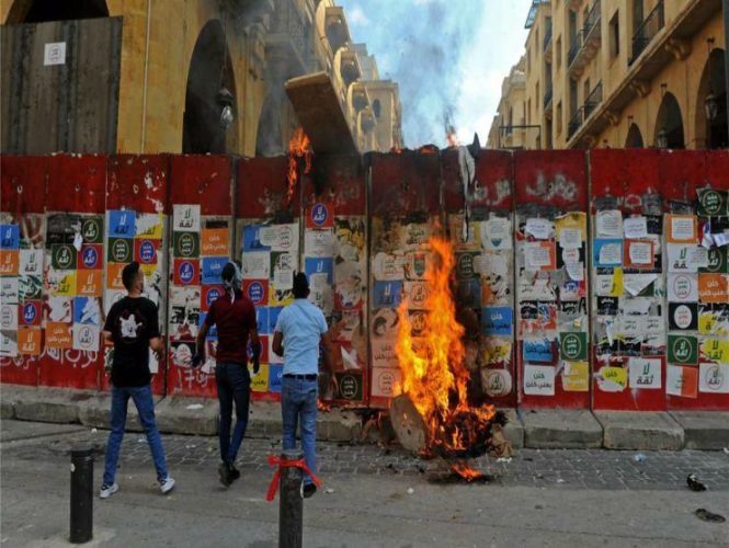 Beirut, caos e proteste