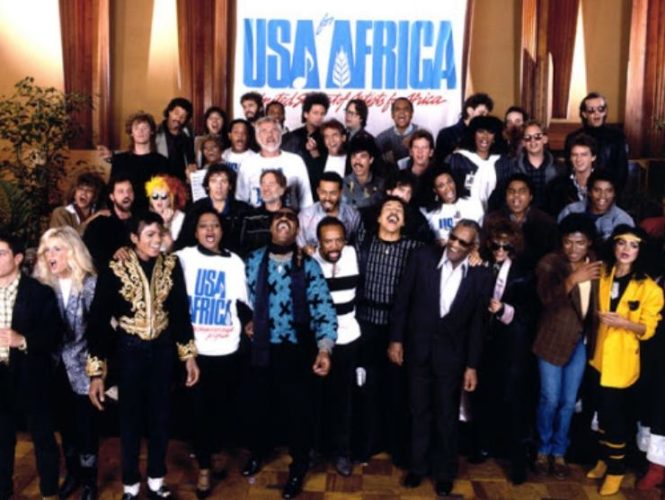 Futuranews - "We Are The World", il brano benefico che vide la luce 35 anni fa We Are The World USA For Africa