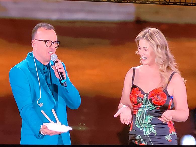 Gigi D'Alessio concerto in Piazza del Plebiscito a Napoli