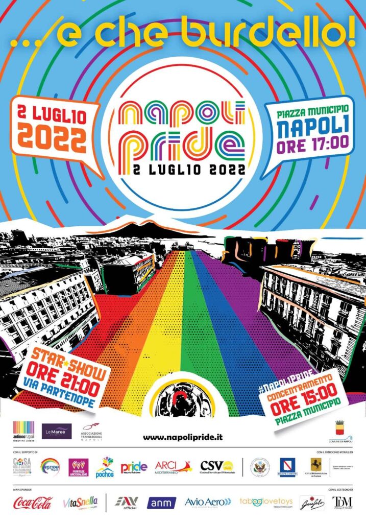 Futuranews - "…e che burdello!": il Napoli Pride torna ad attraversare la città