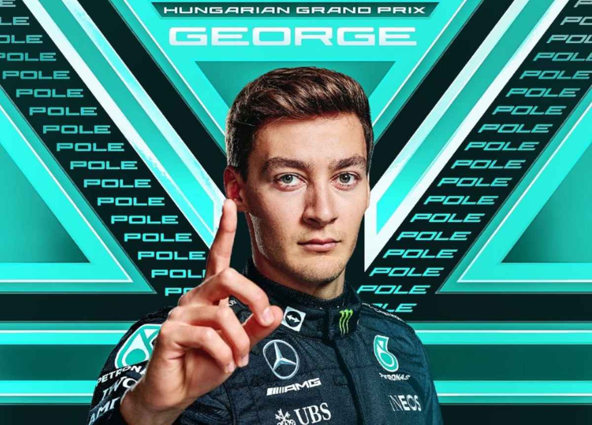 russell prima pole position f1