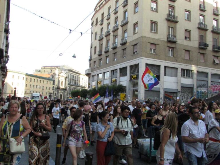 Napoli Pride 200mila persone
