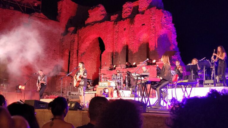 Carmen Consoli a Taormina