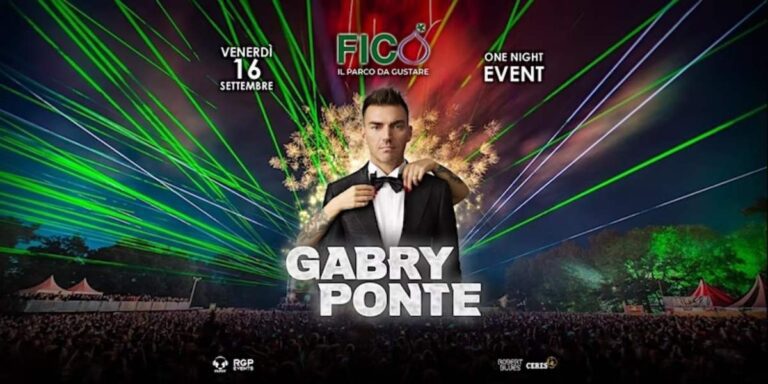 Gabry Ponte in concerto a FICO (1)
