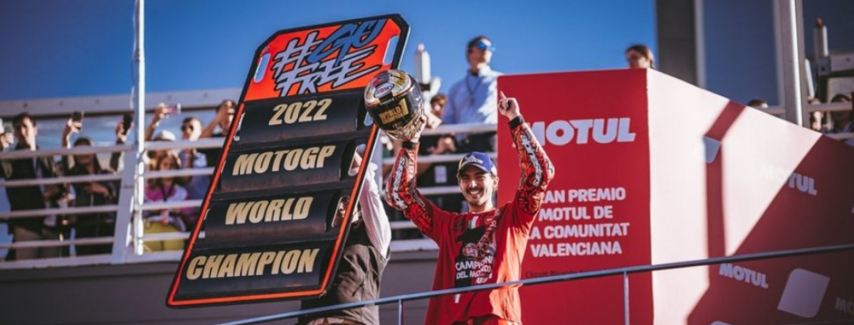 bagnaia campione del mondo dopo rossi