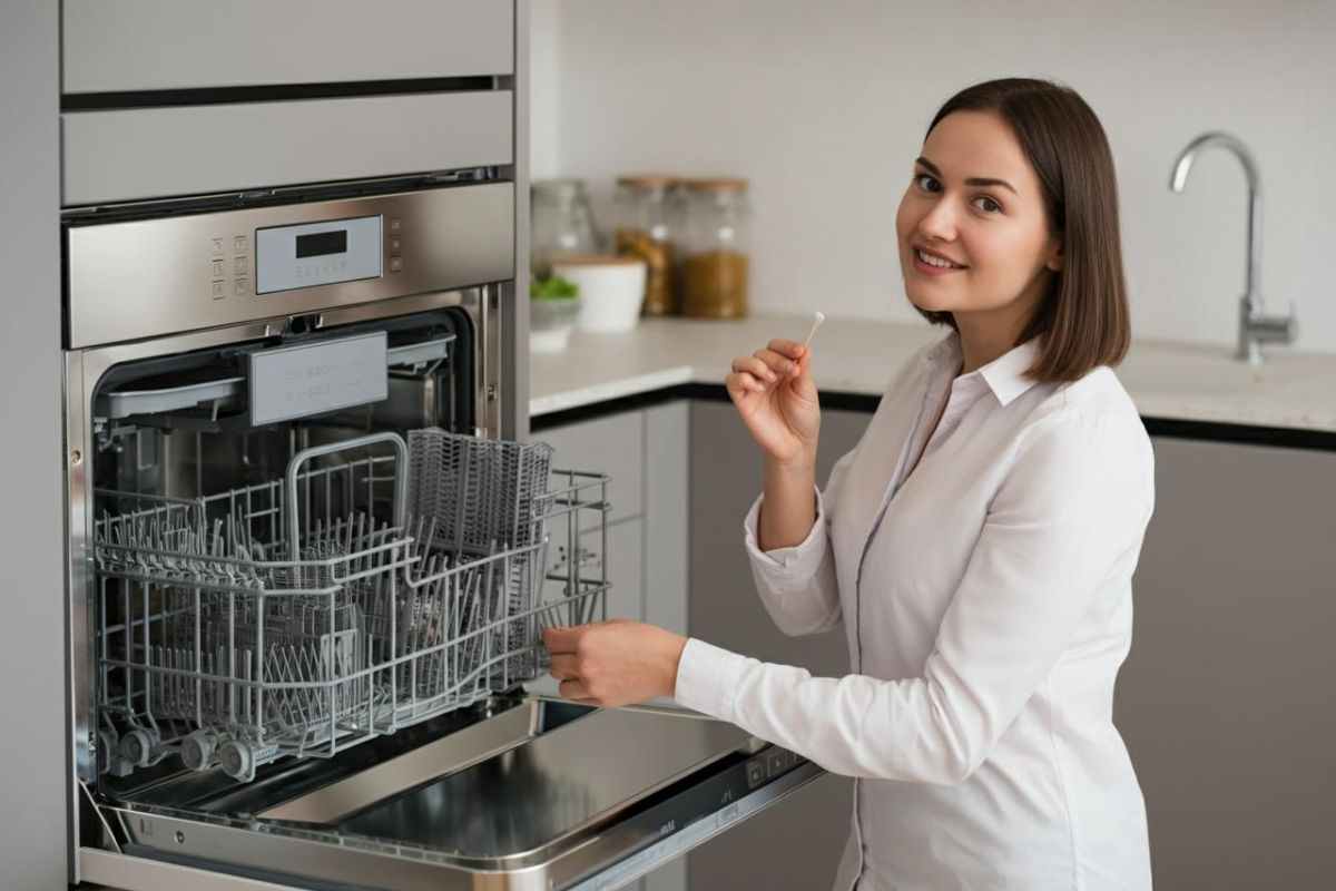 trucco dello stuzzicadenti lavastoviglie